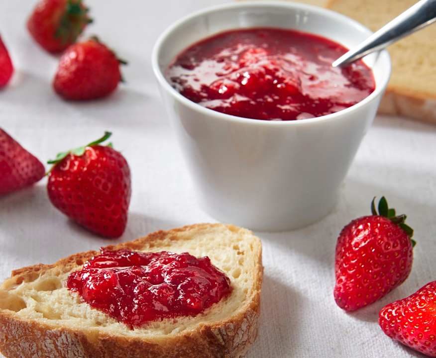 Confettura di fragole Low Carb