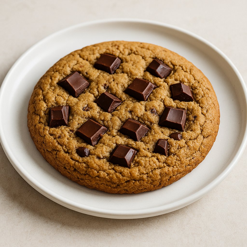 Cookie gigante al cioccolato