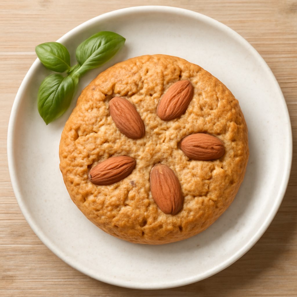 Cookie proteico noci e avena low-carb