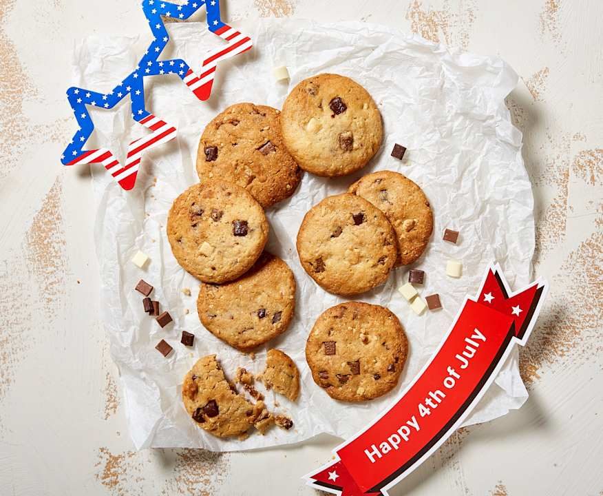 Cookies ai 3 cioccolati e arachidi Low Fat