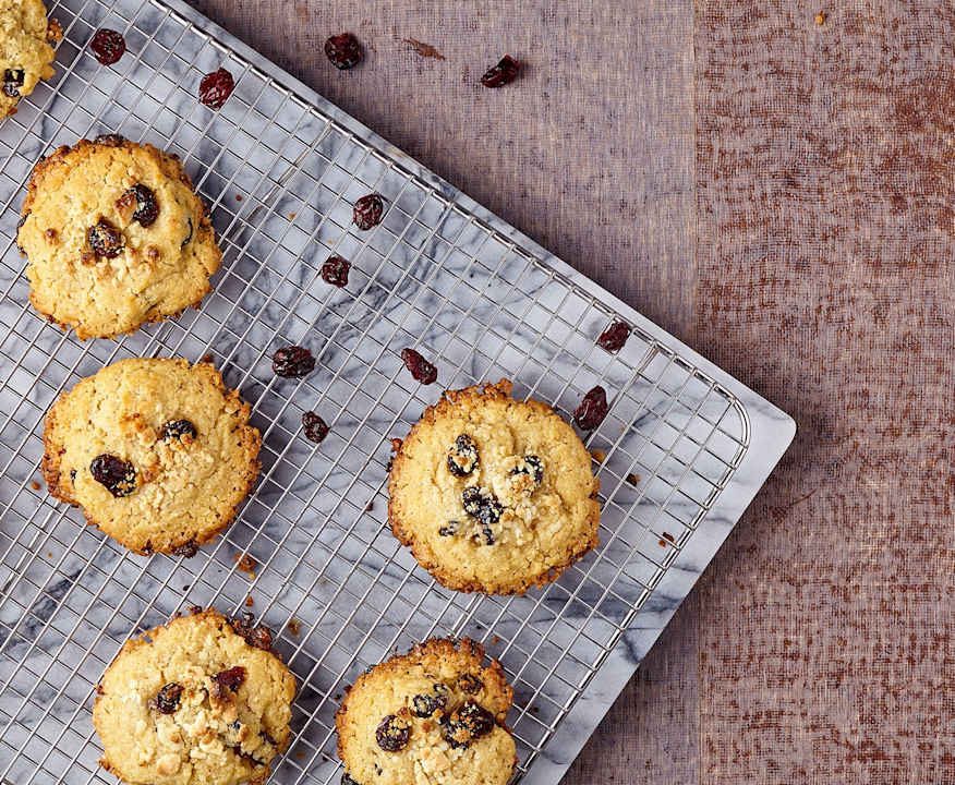 Cookies al cioccolato e mirtilli rossi Low Fat
