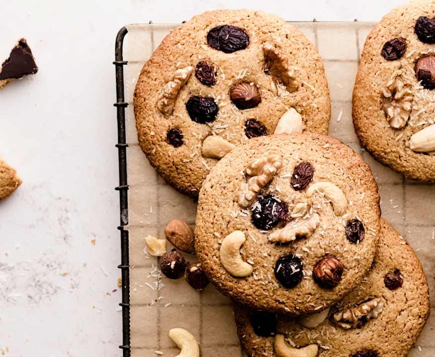 Cookies con frutta secca Low Fat