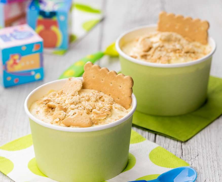 Coppetta gelato al biscotto e miele Protein