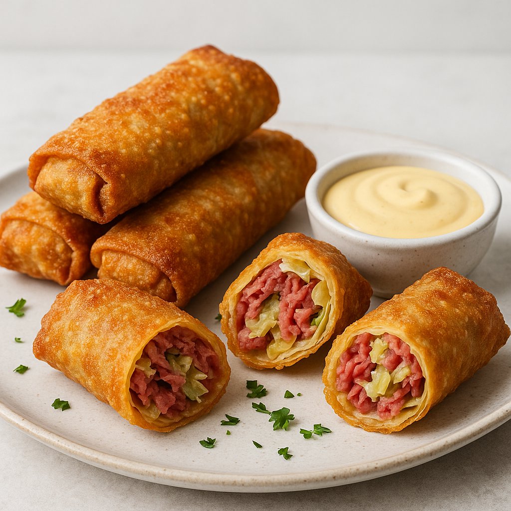 Corned Beef Egg Rolls Protein
