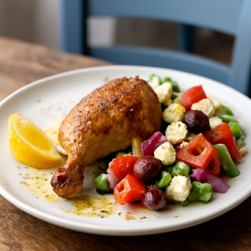 Coscia di Pollo alla Greca