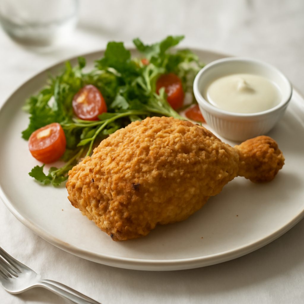 Coscia di Pollo Impanata all'Americana Light