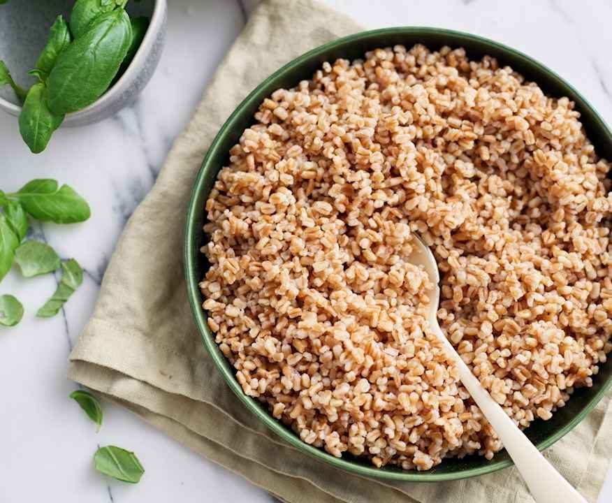 Cottura del farro perlato Low Fat