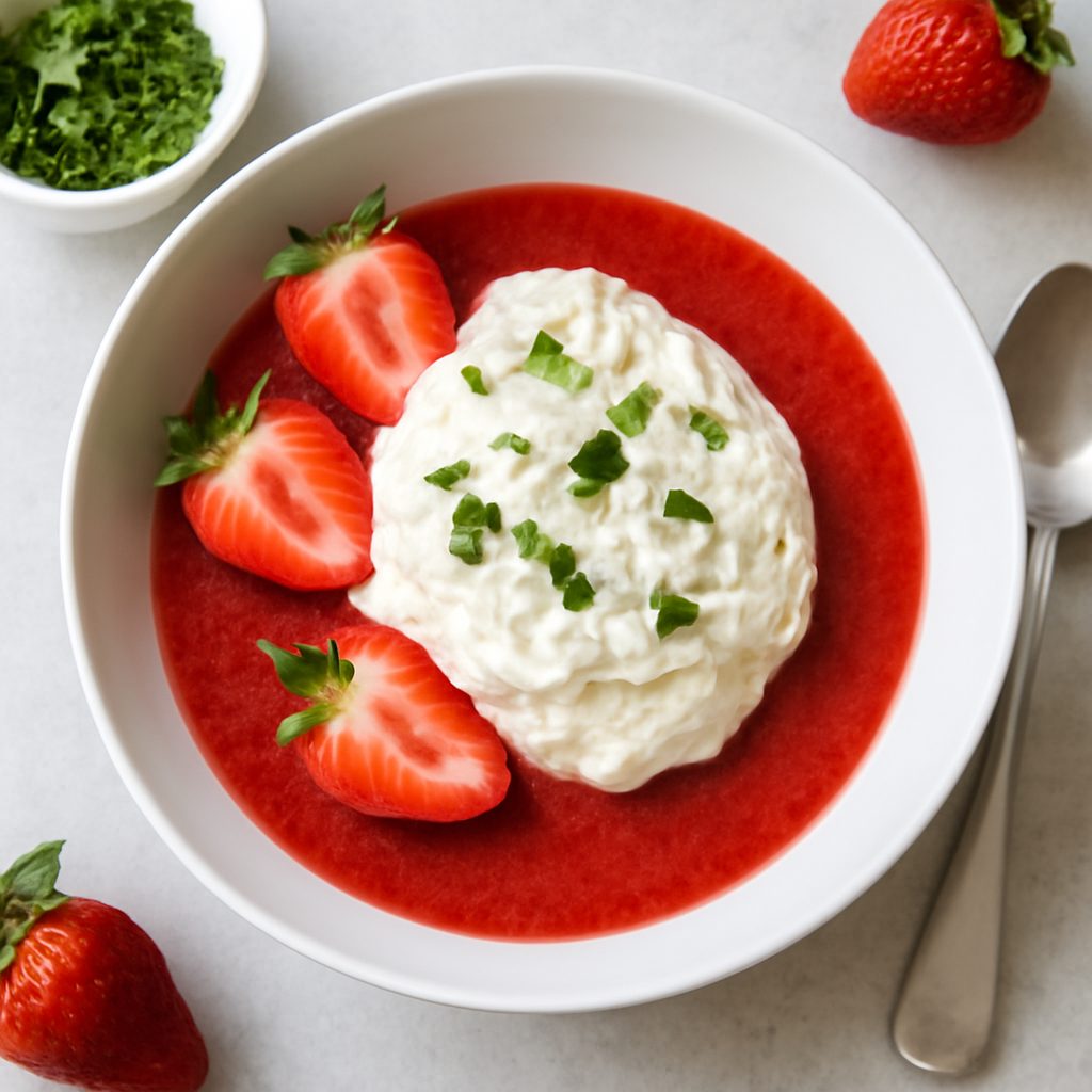 Coulis di fragole proteico low-carb