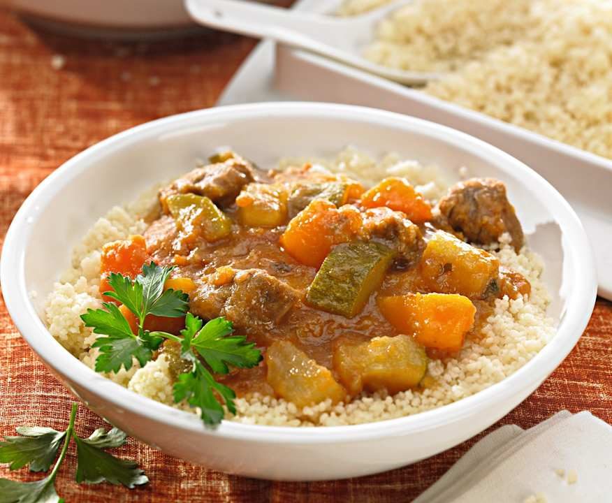Cous cous con ragù di agnello e verdure Protein