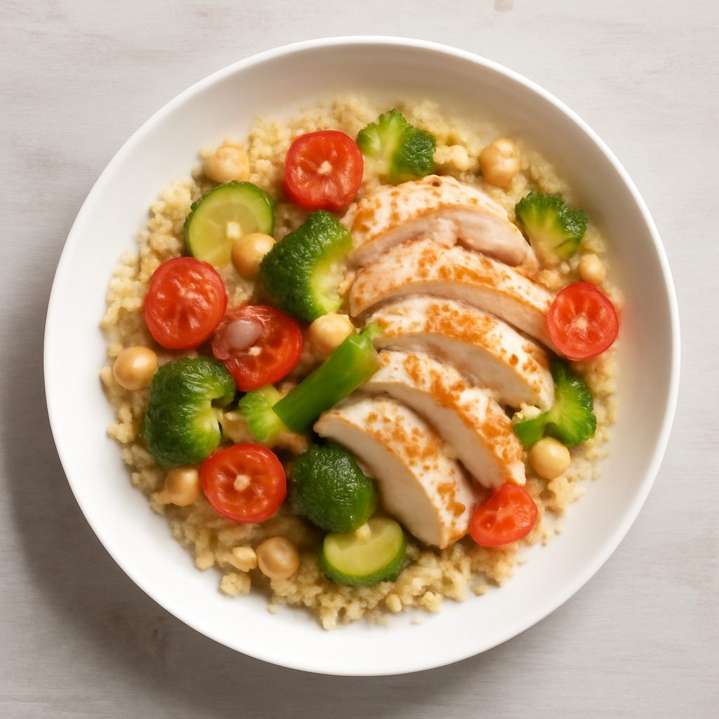 Cous cous con verdure crude