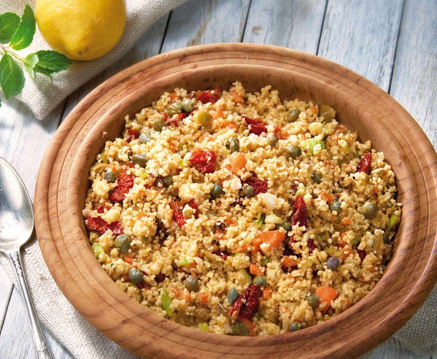 Cous cous veloce con verdure crude Protein