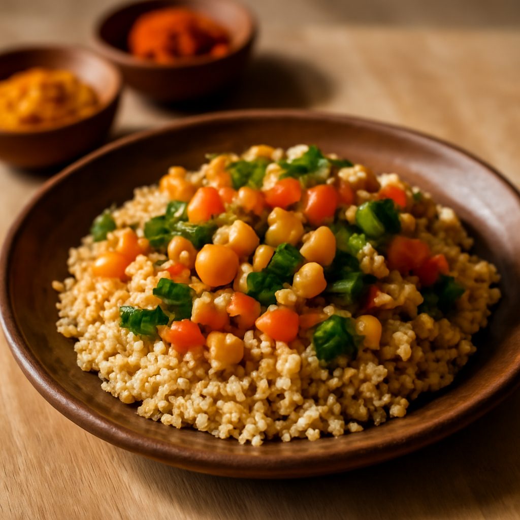 Couscous marocchino light con pollo e verdure