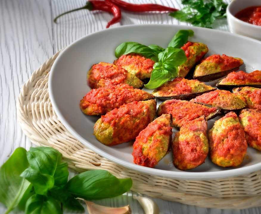 Cozze ripiene alla pugliese Low Fat
