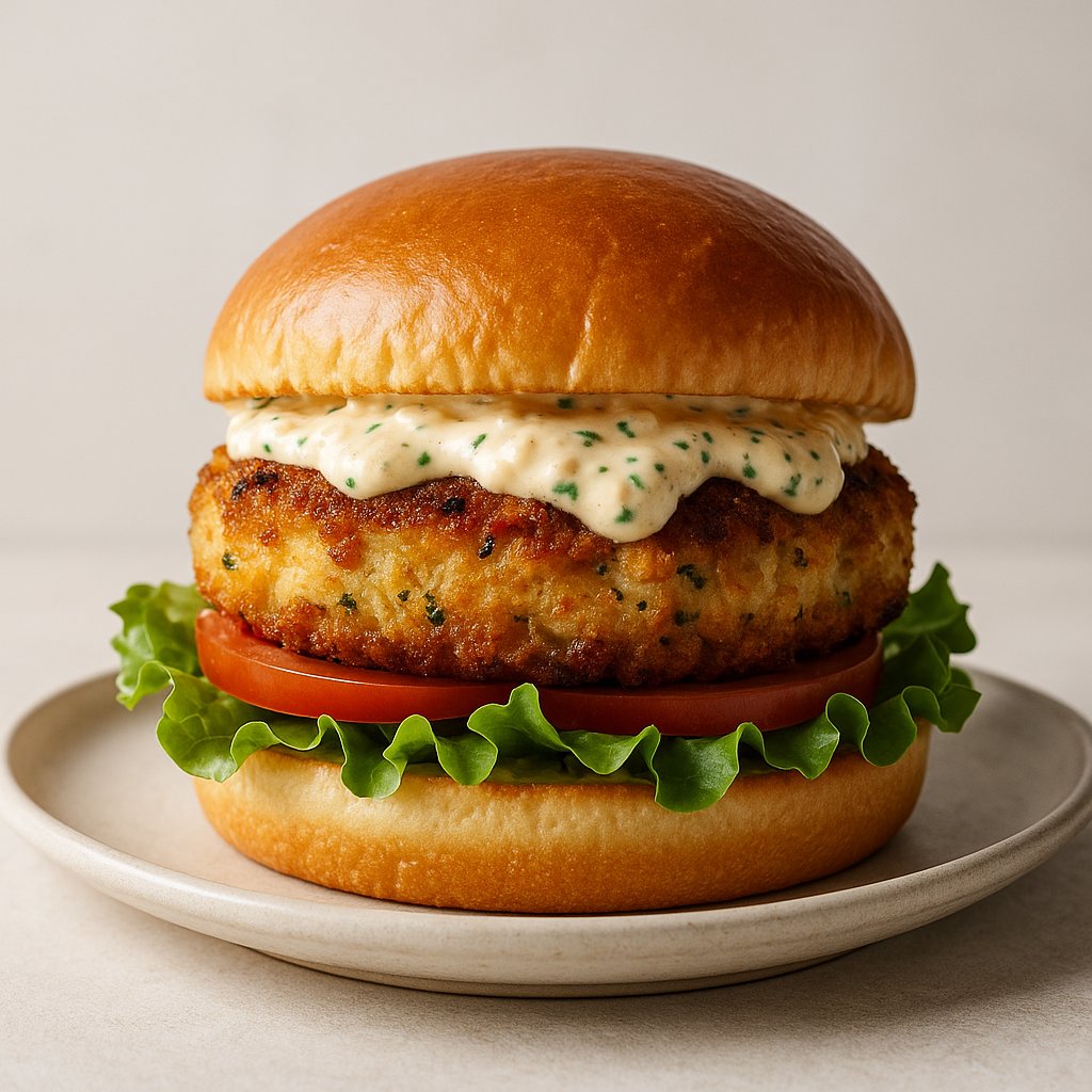 Crab Cake Sandwich Protein