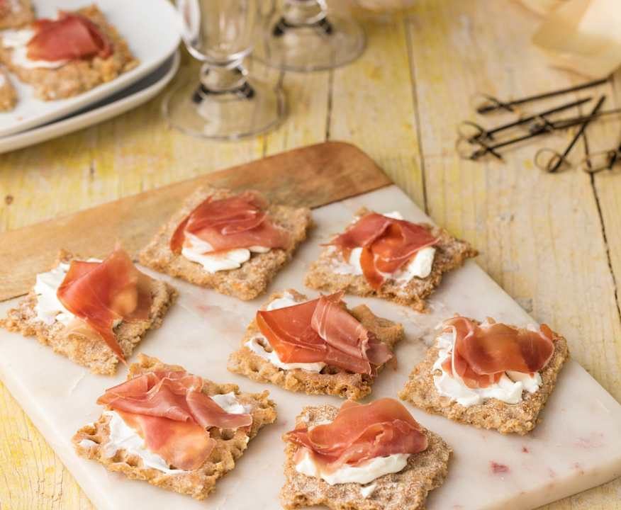 Cracker di segale farciti Low Fat