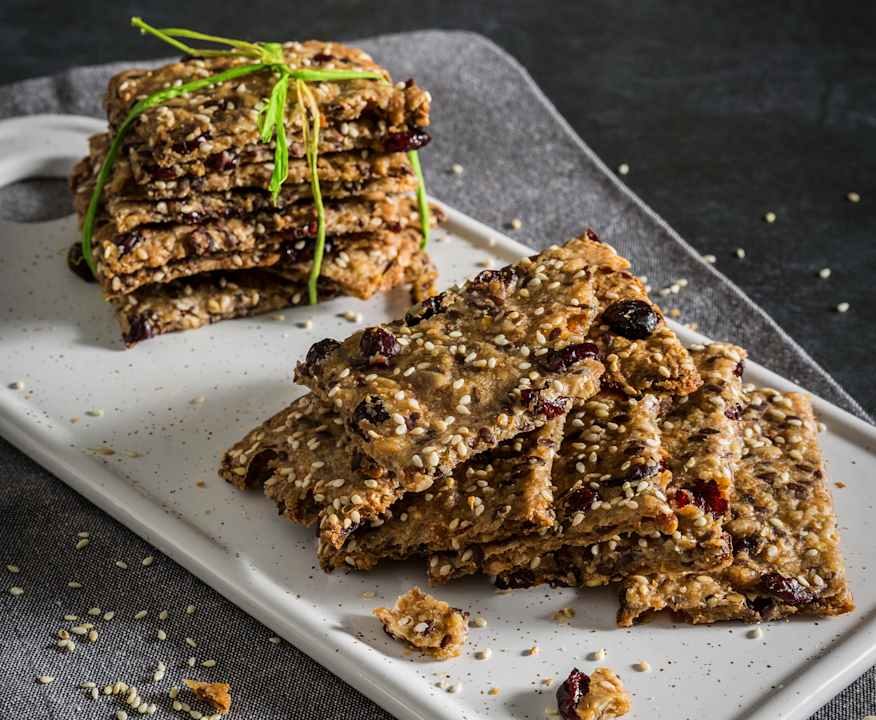 Cracker dolci cocco e mirtilli rossi Protein