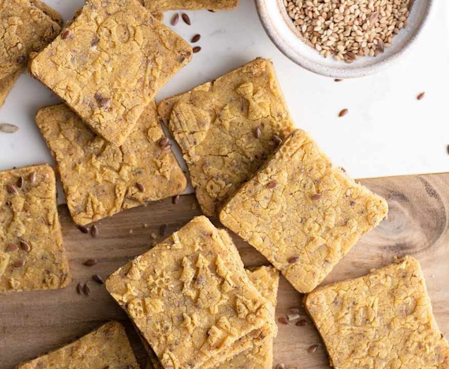 Crackers al formaggio vegan Protein