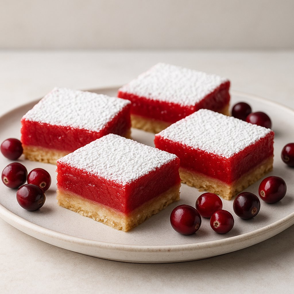 Cranberry Curd Bars Protein