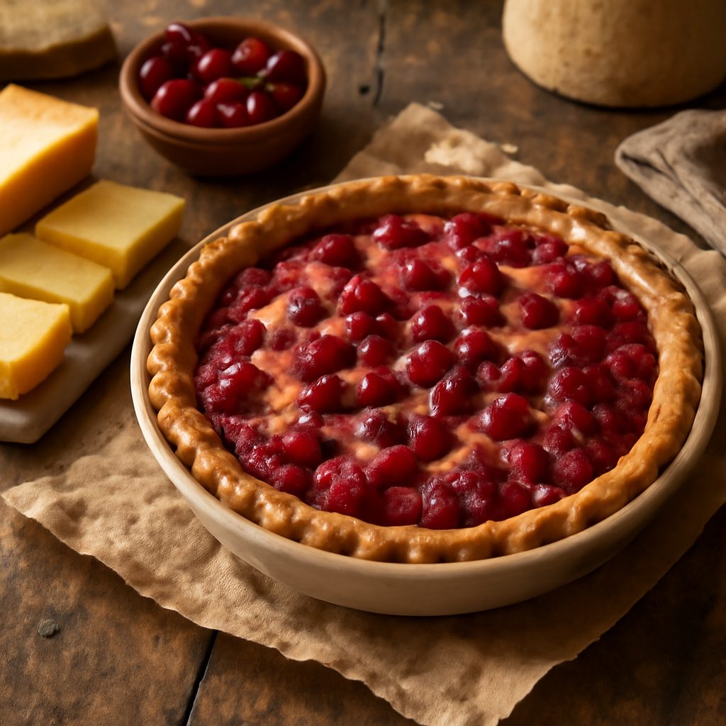 Crostata di Mirtilli Rossi
