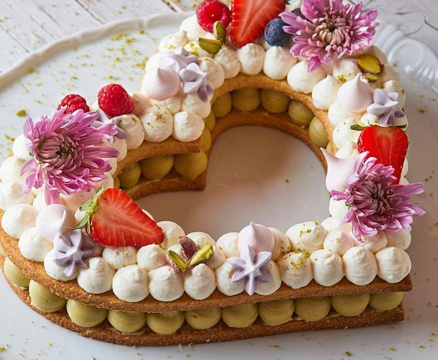Cream tart a cuore (di LuCake) Protein