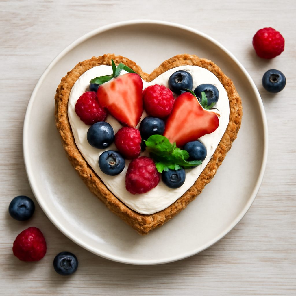 Cream Tart a Cuore