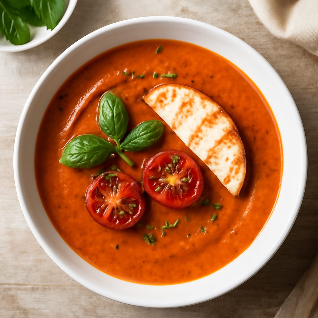 Crema ai pomodori arrostiti proteica low-carb