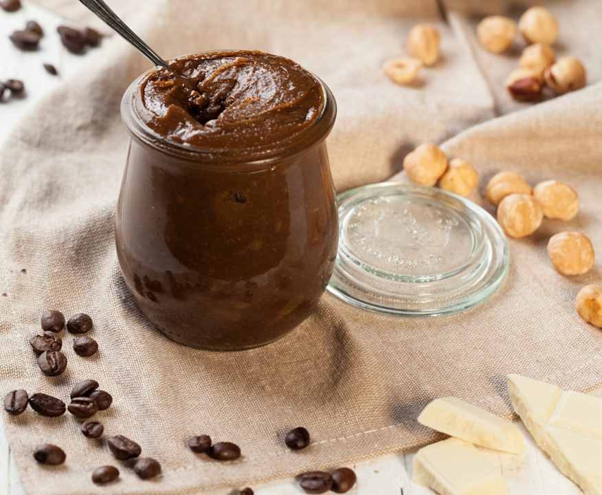 Crema al cioccolato bianco e caffè Low Fat