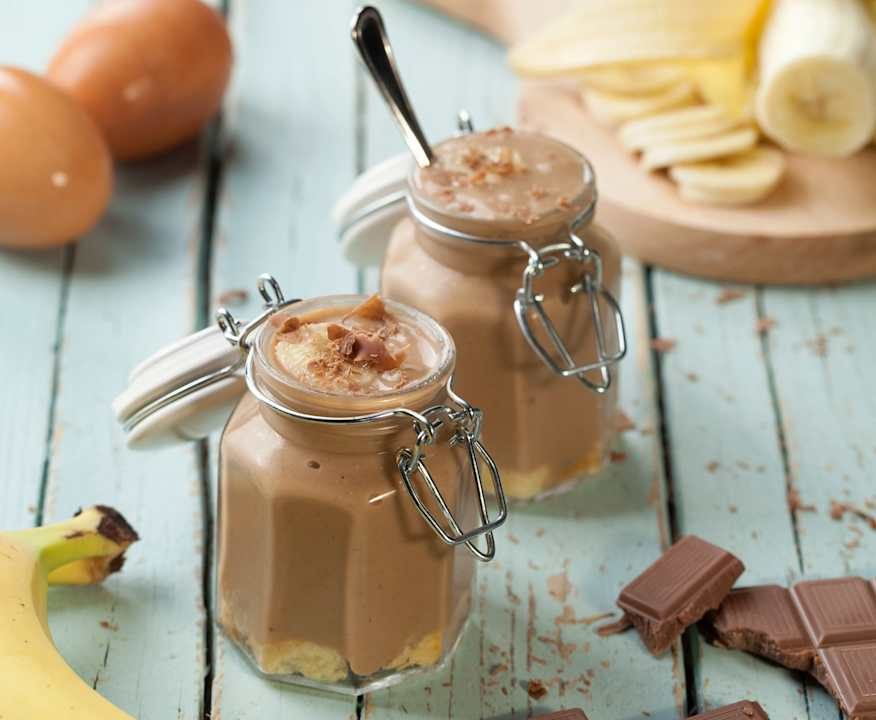 Crema al cioccolato e banana Low Fat