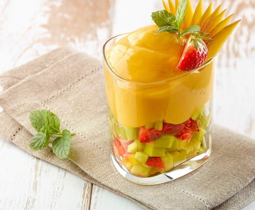 Crema al mango (di Luca Montersino) Low Carb