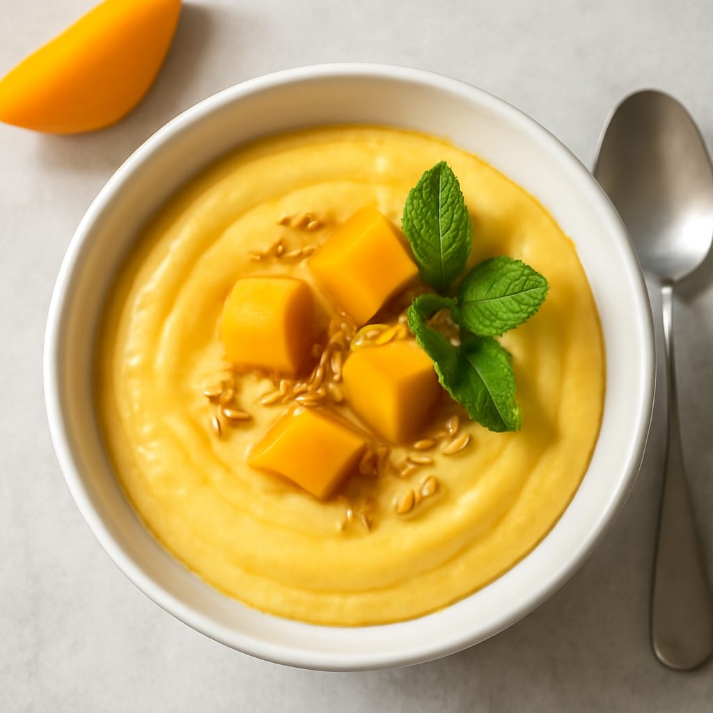 Crema al mango