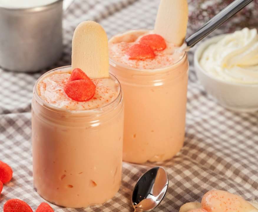 Crema alle fragole Low Fat