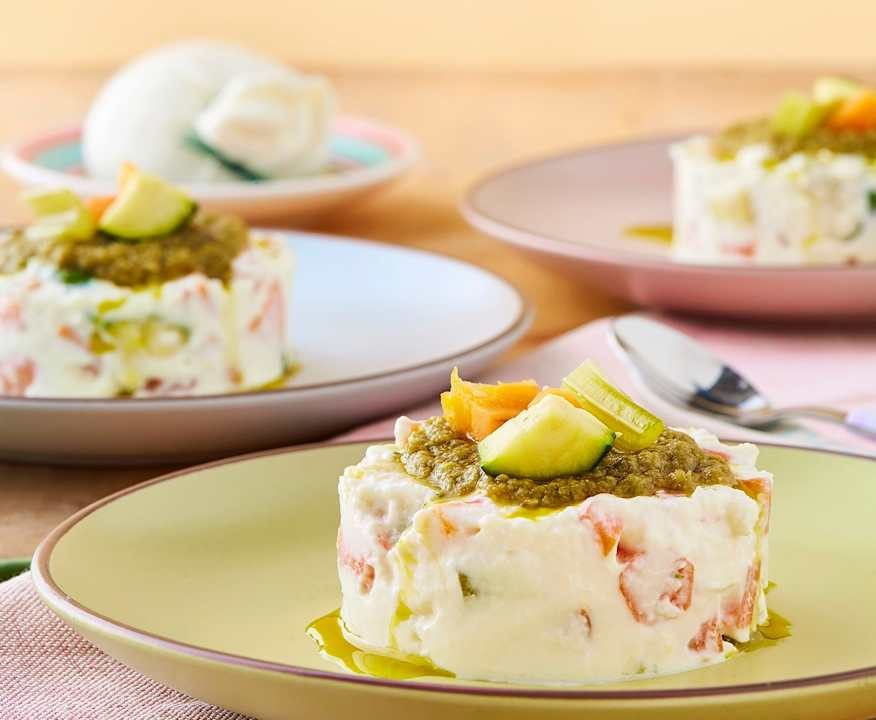 Crema di burrata con verdure Low Fat