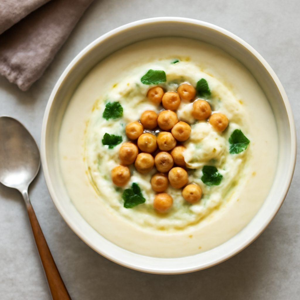 Crema di cavolfiore e ceci