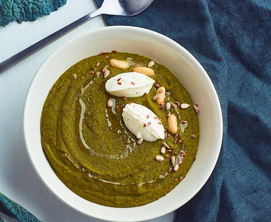 Crema di cavolo nero e cannellini Protein
