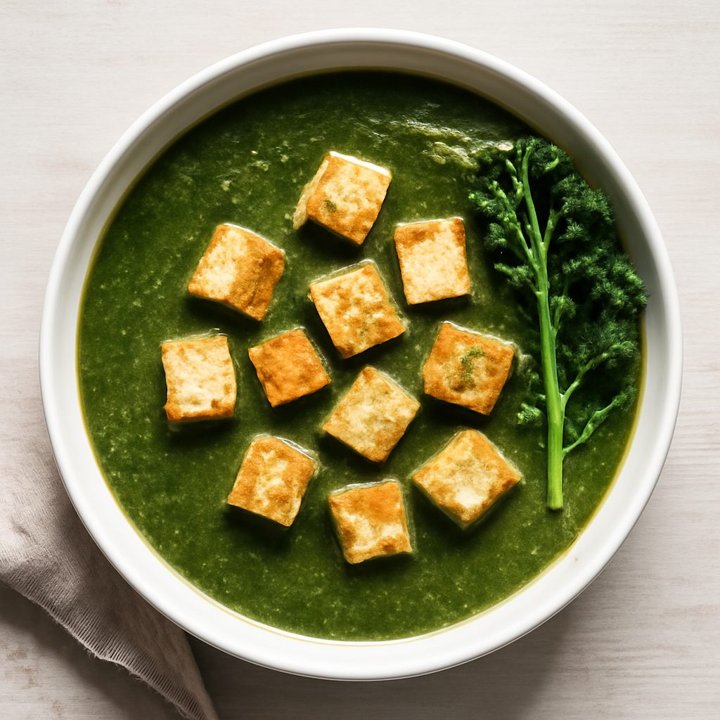 Crema di cavolo nero e tofu
