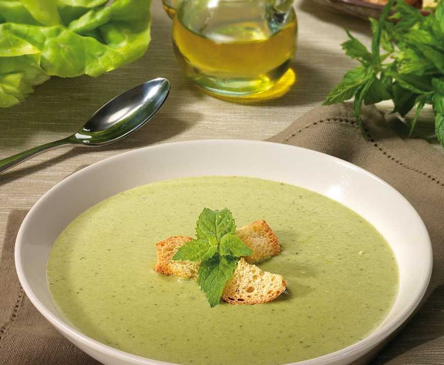 Crema di lattuga e menta Low Fat