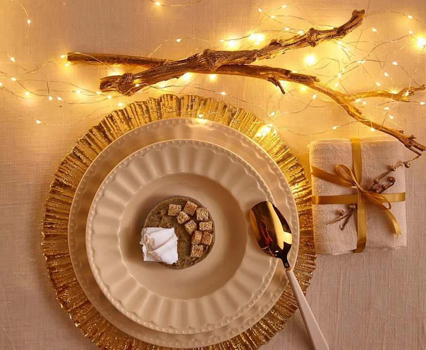 Crema di lenticchie, crostini e lardo Protein