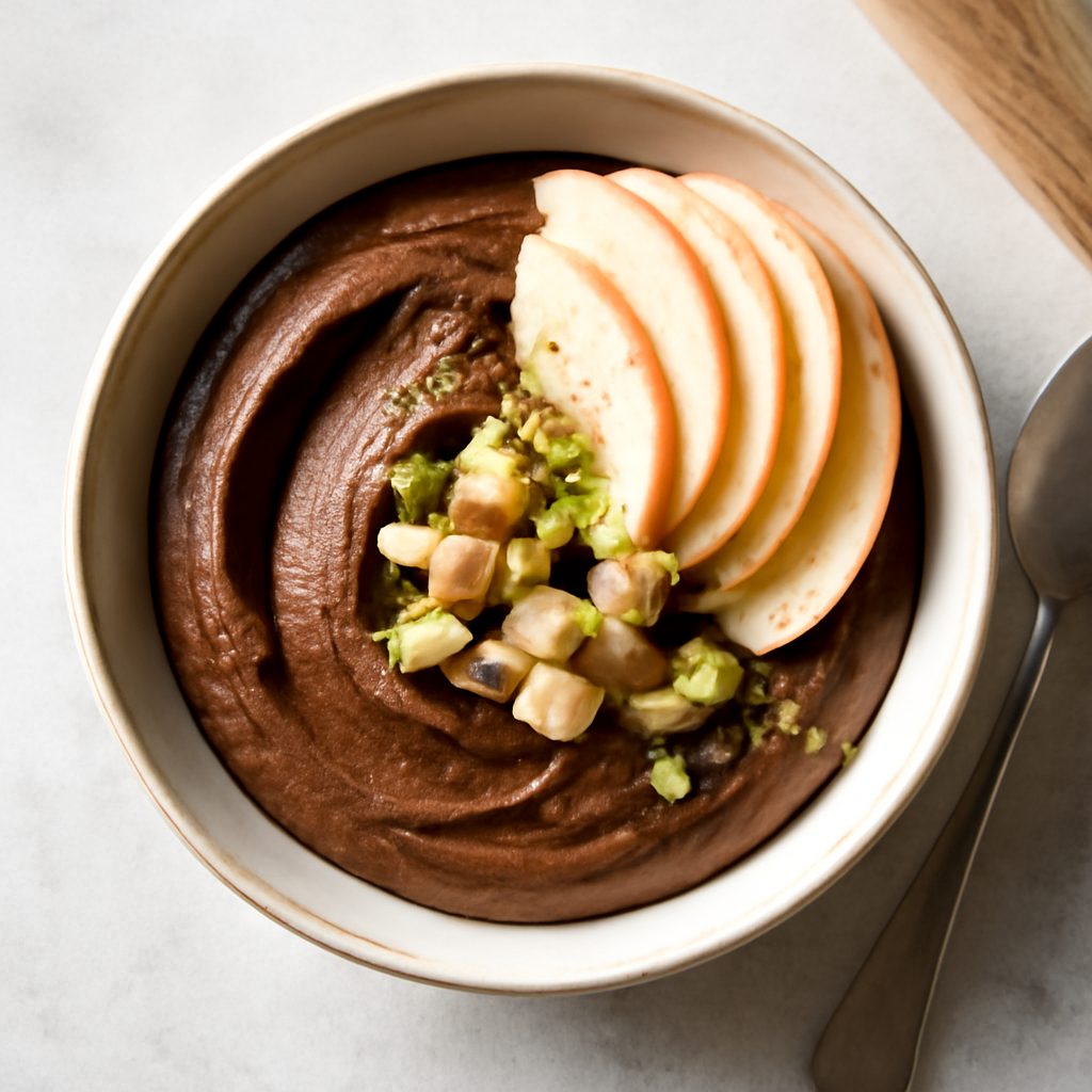 Crema di mele e cioccolato