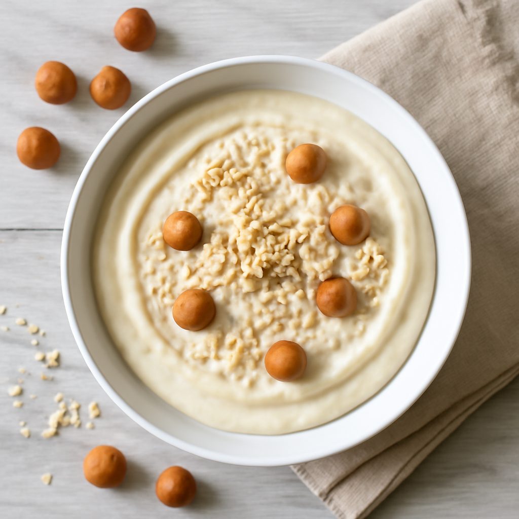 Crema di nocciole bianca proteica low-carb