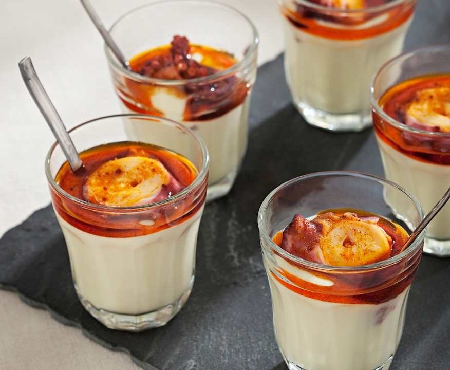 Crema di patate con polpo Protein