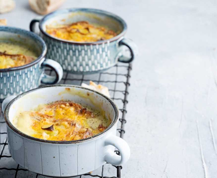 Crema di porri gratinata Protein