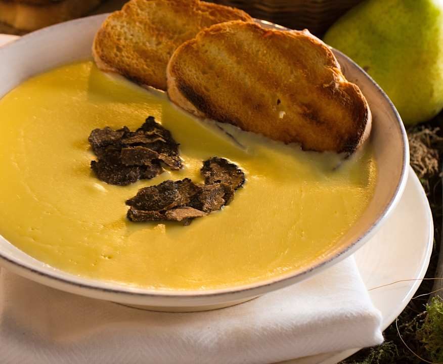 Crema di topinambur e tartufo Low Carb