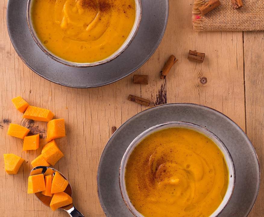 Crema di zucca al profumo di cannella Low Fat