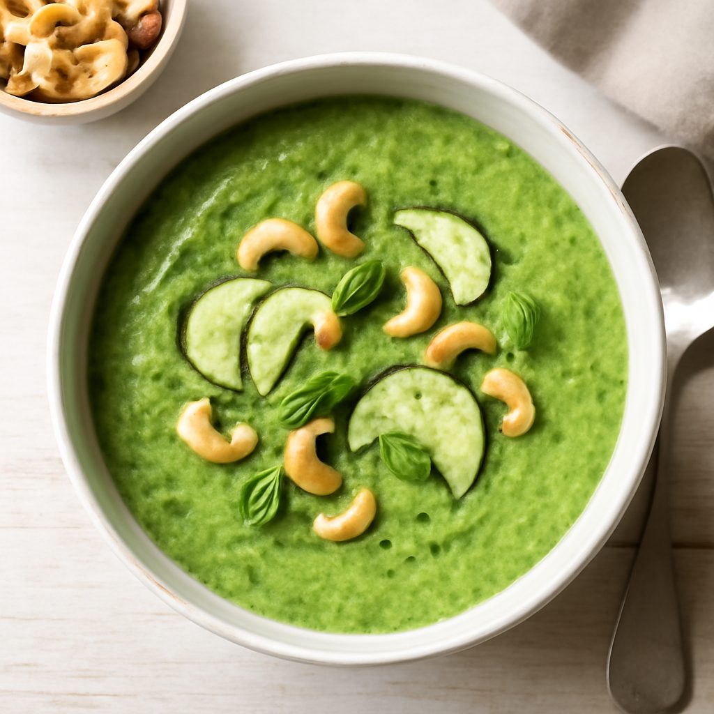 Crema di zucchine e anacardi