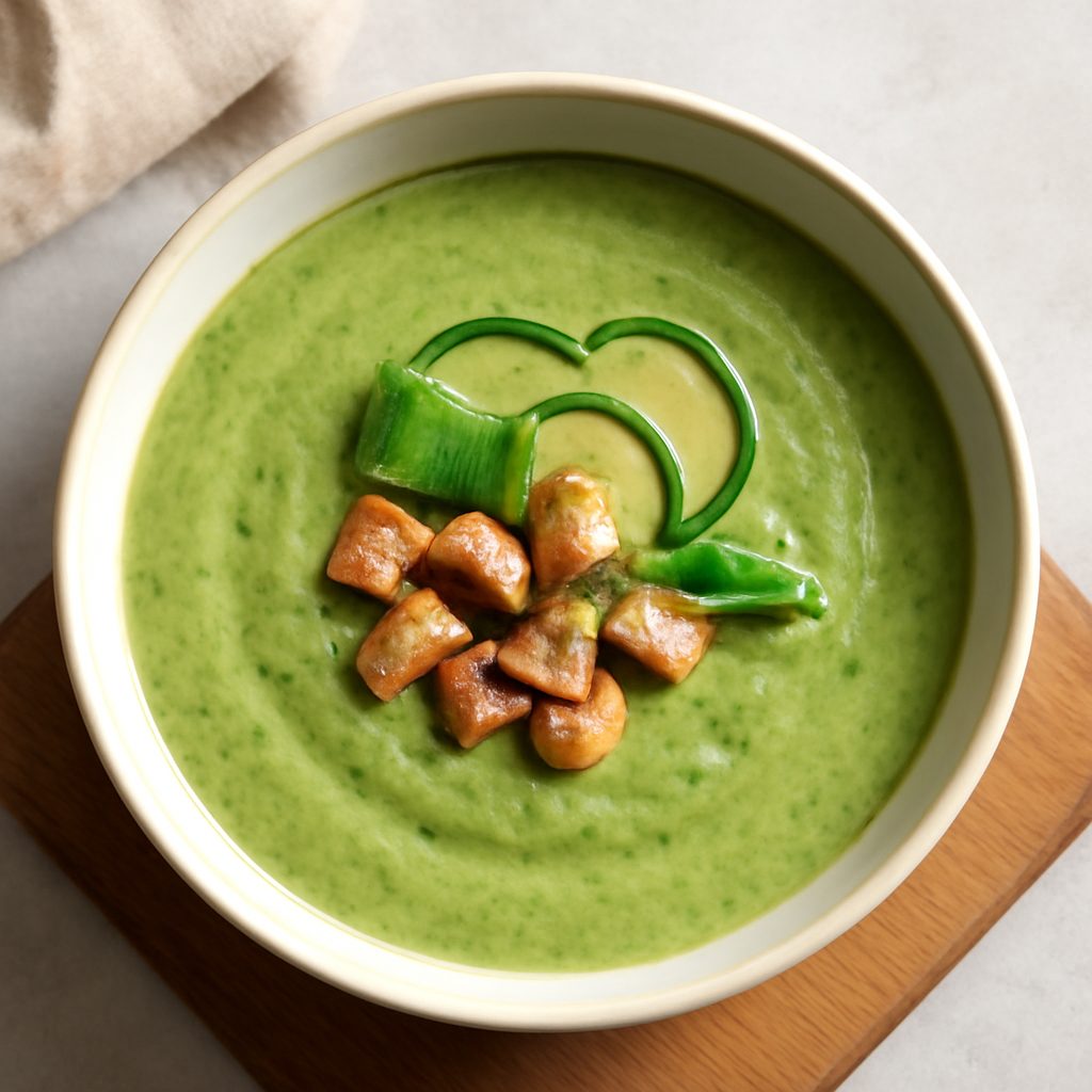 Crema di zucchine proteica low-carb