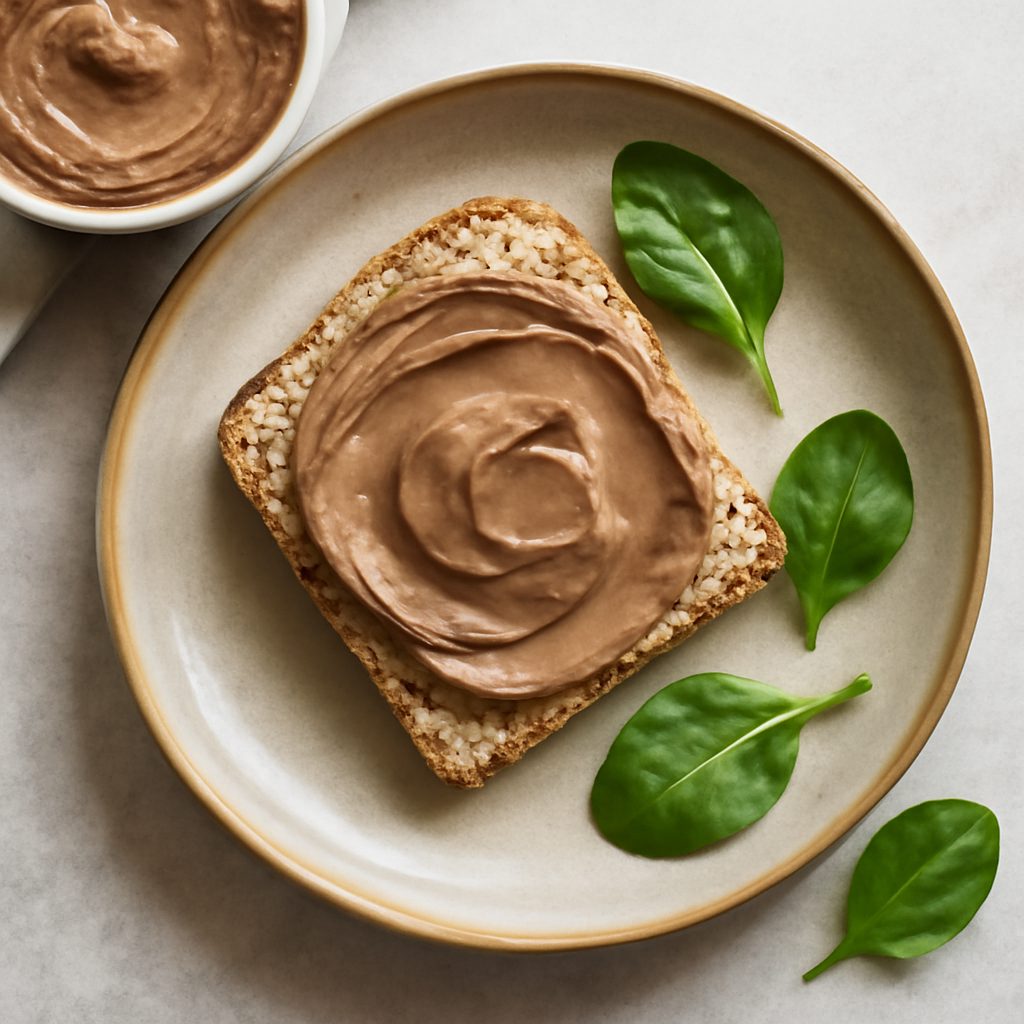 Crema spalmabile proteica di anacardi low-carb