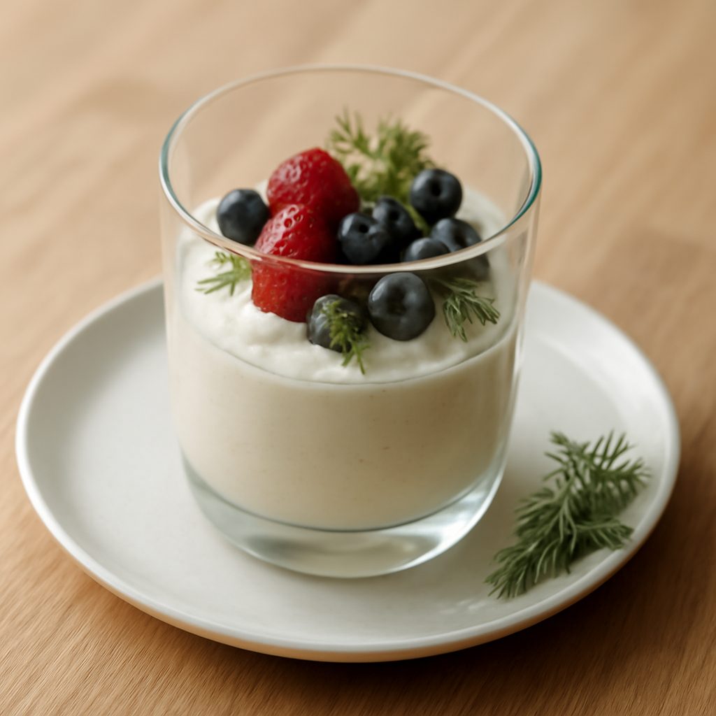 Crema Svedese con Frutti di Bosco Low Carb