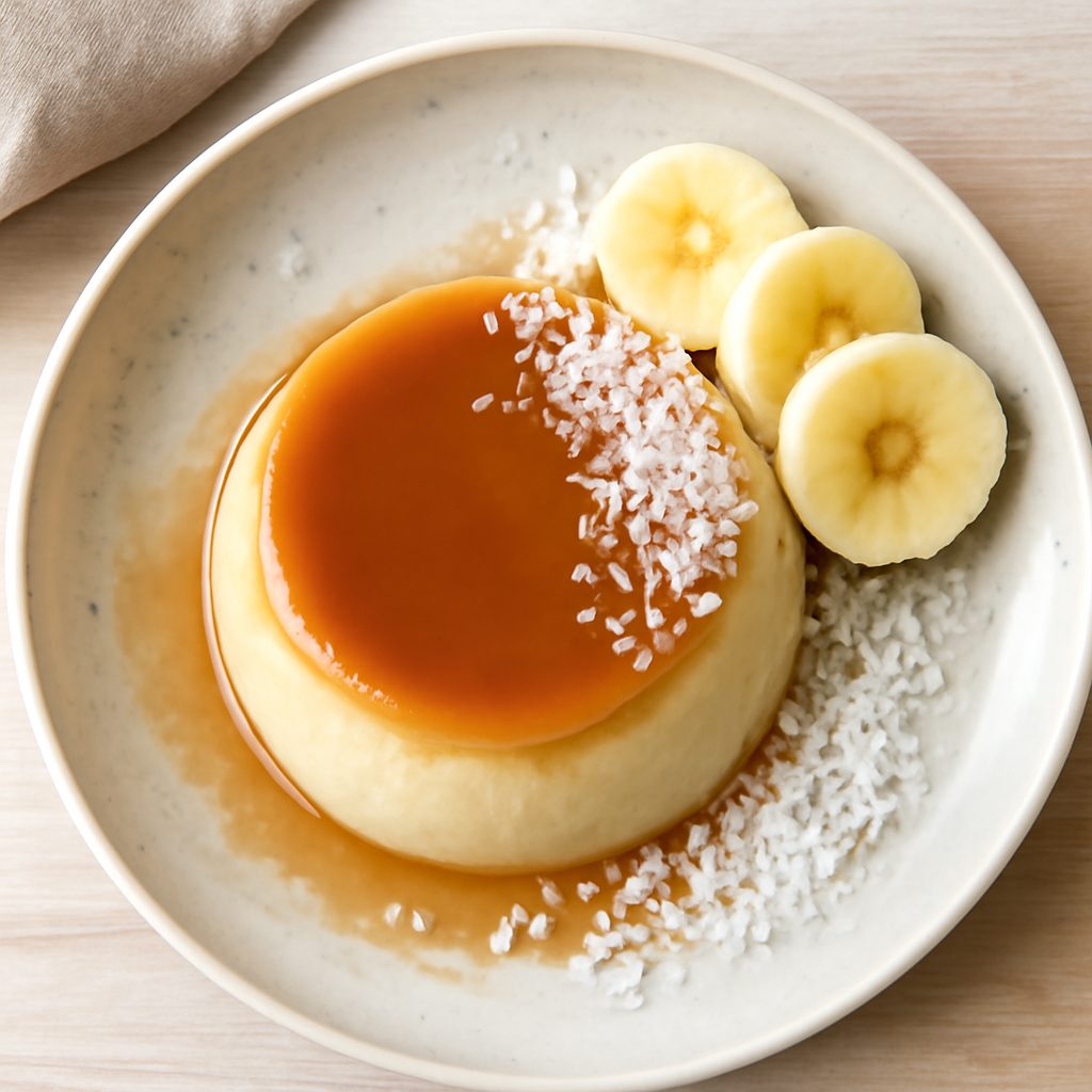 Crème Caramel Cocco e Banana