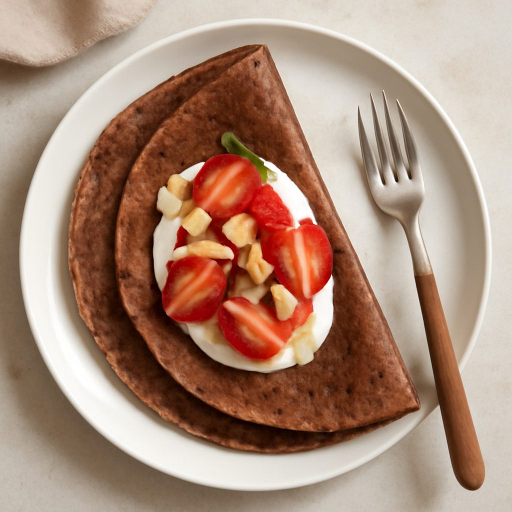 Crêpe al cacao Low Carb