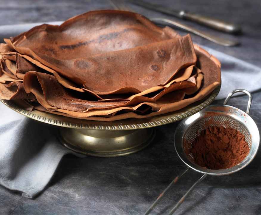 Crêpes al cacao Low Fat